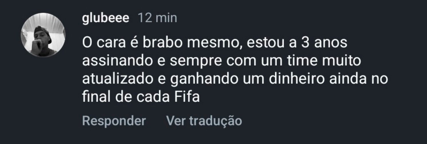 Depoimento de membro do Zenon Trade
