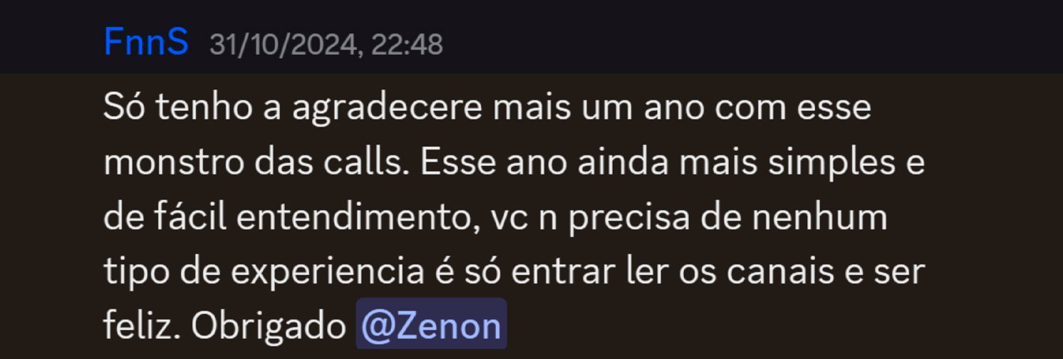 Depoimento de membro do Zenon Trade